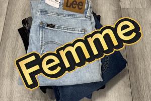 Vetements de marque à prix remisé en Normandie - Jeans LEE