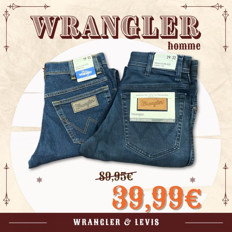 Wrangler et Levis